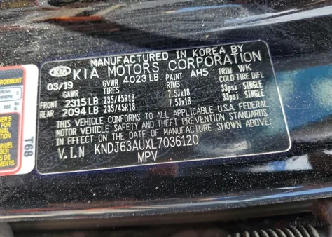 KNDJ63AUXL7036120